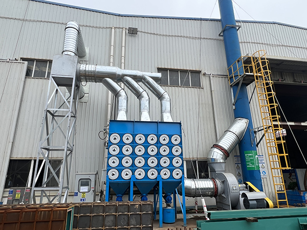 鋼結構車間焊接煙塵治理